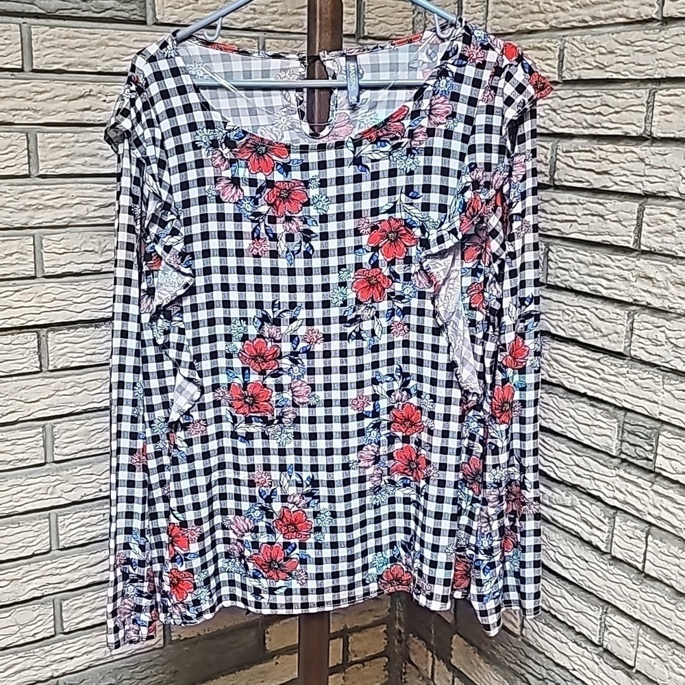 Massini Ladies Colorful Top Sz XL